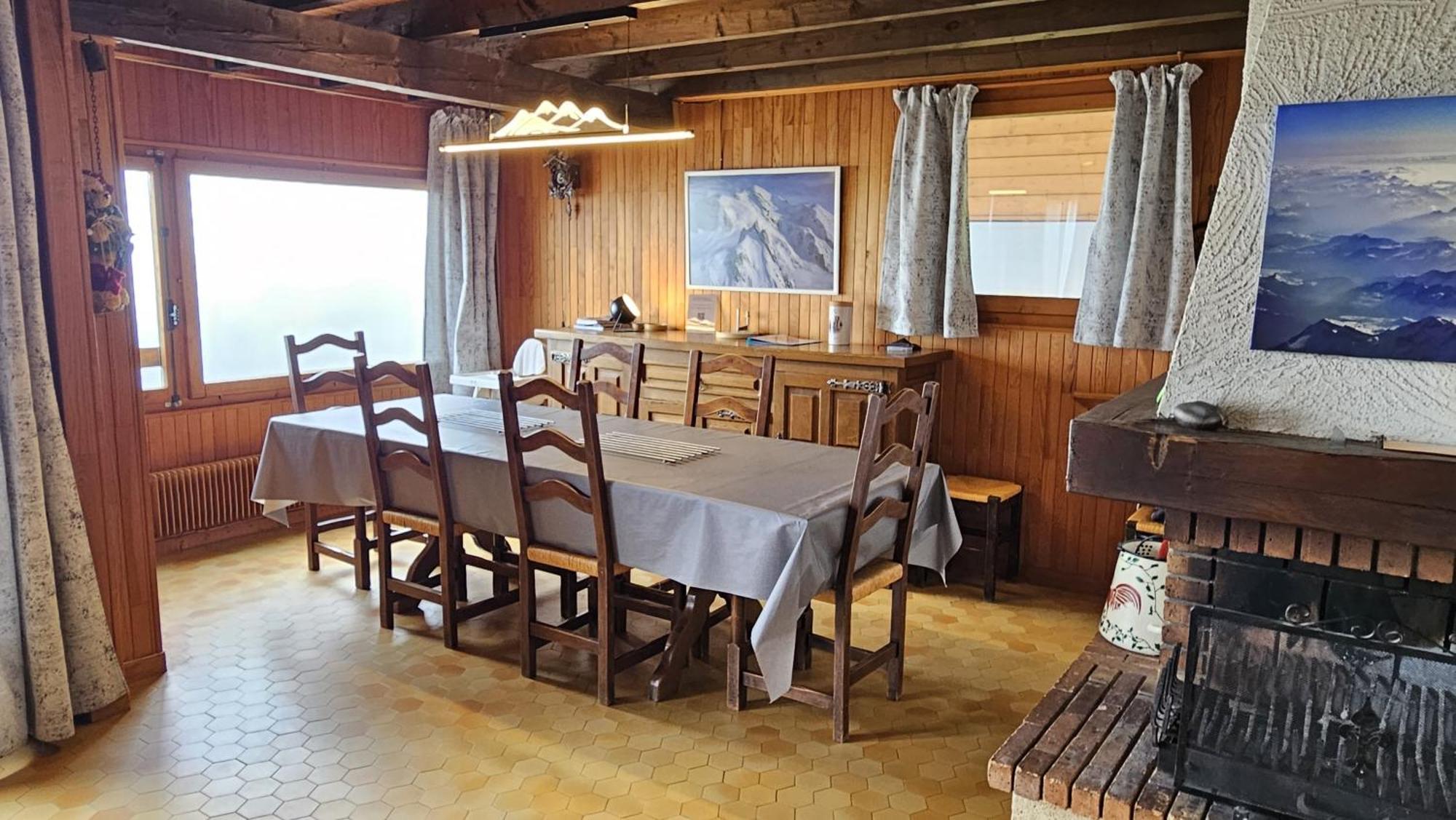 Chalet Les Alpages Vue Panoramique Sur Le Lac Leman Thollon-les-Memises Exteriör bild